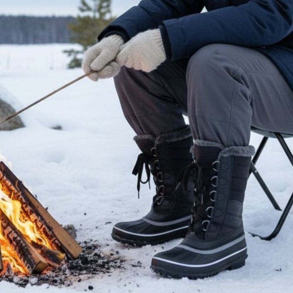 JBU by Jambu 8 Women Sabine Boots Water Resistant Snow Winter Outdoor Shoes